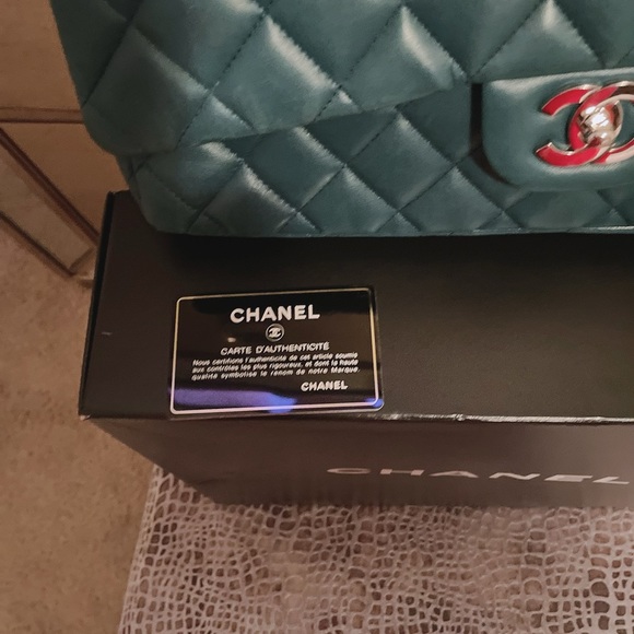 CHANEL - Double Flap Bag Quilted - Lambskin Maxi - Est Retail $10,000 - Picture 15 of 15